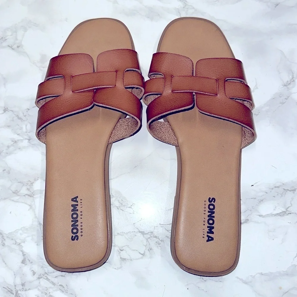 Sonoma brown sandals size 8 - Picture 2 of 5